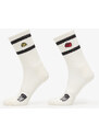 The North Face Everyday Crew TNF Icons Sock 2-Pack White Dune XS
