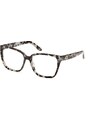 Guess Donna Guess GU50354 086 Montature da vista Acetato Havana Squadrata Normale