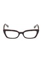 Guess Donna Guess GU50360 052 Montature da vista Acetato Havana Squadrata Normale