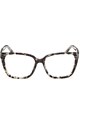 Guess Donna Guess GU50354 086 Montature da vista Acetato Havana Squadrata Normale