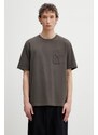 Maison Kitsuné Poetic Script t-shirt in cotone da uomo
