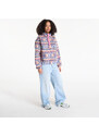 Giacca Columbia Helvetia II Cropped Sherpa Half Snap Fleece With Print Sea Salt/ Retrotree M