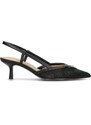GUESS Slingback donna nera DECOLLETE TALL SCOP